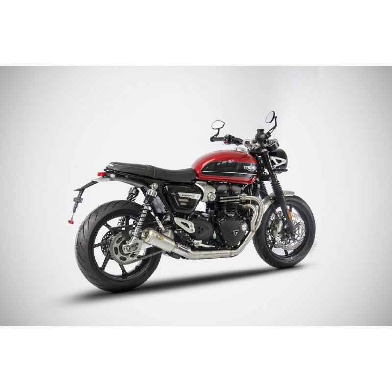 Zard 2 into 1 SP Stainless Exhaust - Triumph Speed Twin and Thruxton R