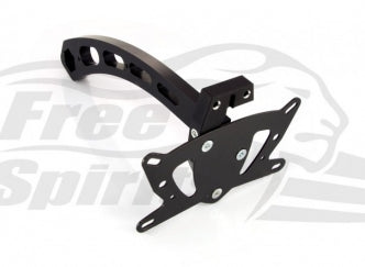 Free Spirits Side Mount License Plate Bracket -  Indian Scout Bobber