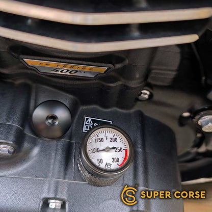 Super Corse Billet Oil Fill Cap - Triumph Speed 400 / Scrambler 400 X