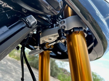 Ohlins Blackline Steering Damper Kit - Triumph Thruxton R / RS / TFC, Speed Twin 2021+