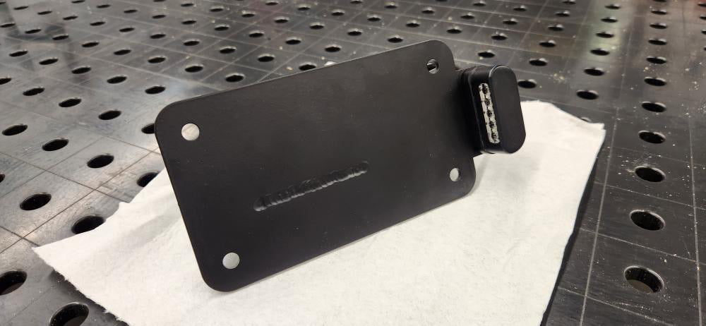 Sidemount License Plate Bracket - Triumph Rocket