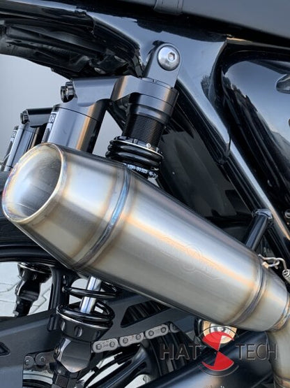 Hattech Renstall Moto High Exhaust - Triumph Thruxton R / RS, Speed Twin 1200