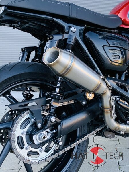 Hattech Renstall Moto High Exhaust - Triumph Thruxton R / RS, Speed Twin 1200