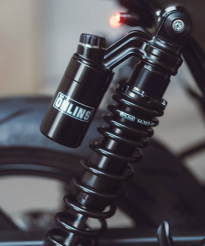 Ohlins S36PR1C1L STX36 Blackline Reservoir Shocks - Triumph Thruxton R / 1200 / Speed Twin