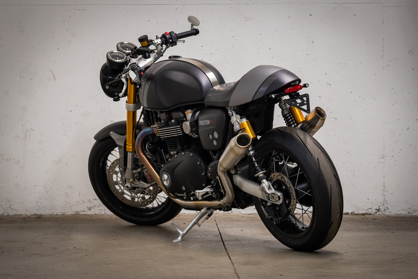 Hattech Renstall Moto High Exhaust - Triumph Thruxton R / RS, Speed Twin 1200