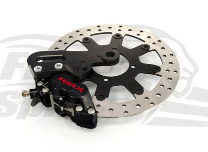 Free Spirits Brembo Rear Brake Upgrade with Rotor - Thruxton R / 1200, Speed Twin