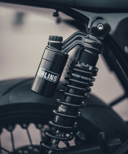 Ohlins S36PR1C1L STX36 Blackline Reservoir Shocks - Triumph Thruxton R / 1200 / Speed Twin