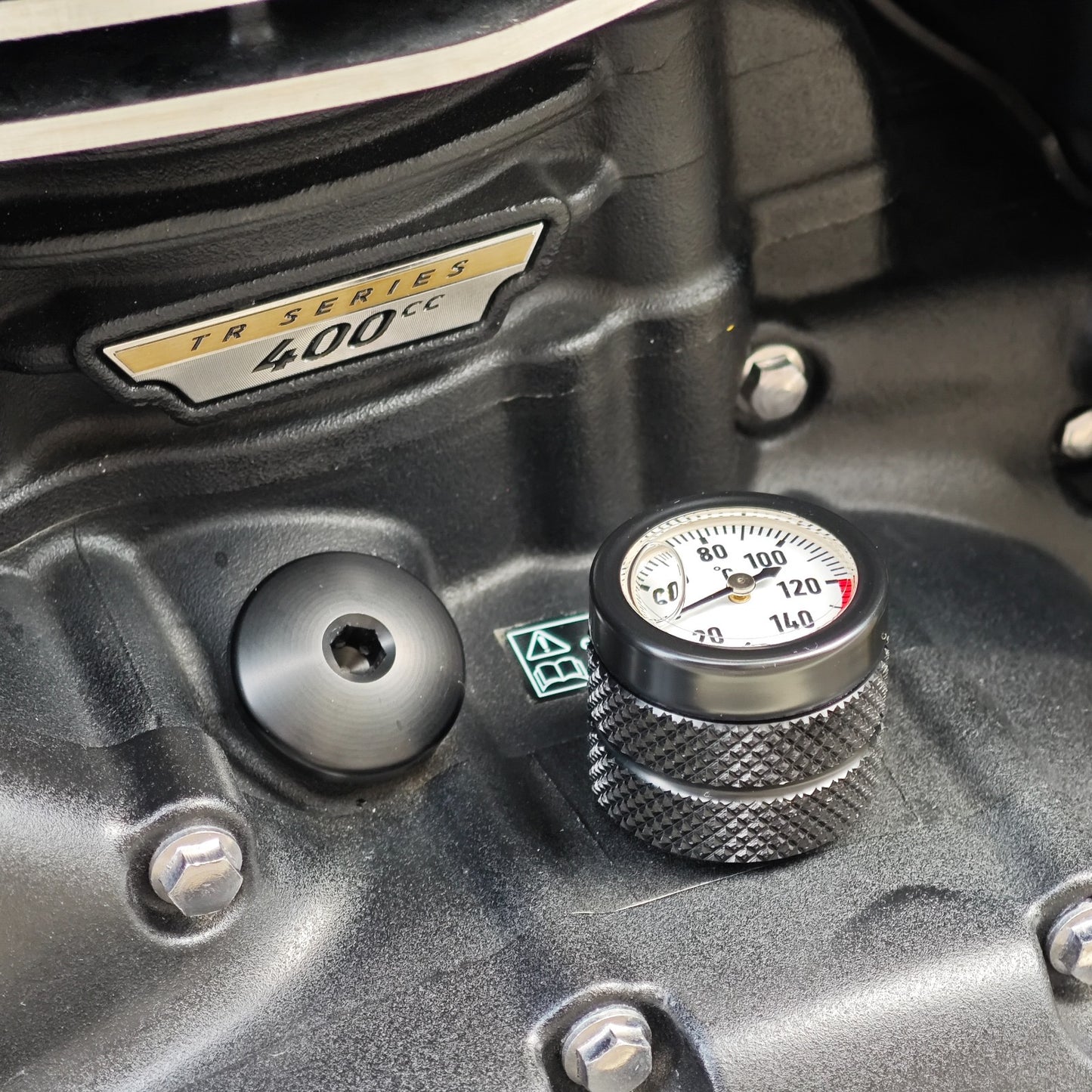 Super Corse Billet Oil Fill Cap - Triumph Speed 400 / Scrambler 400 X