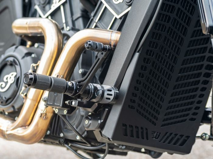 Wunderkind Radiator Covers - Indian Scout Bobber