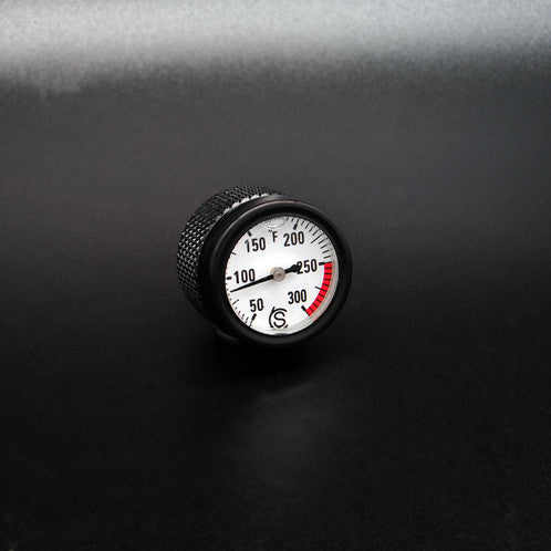 Super Corse Temperature Gauge Oil Fill Cap - Triumph Classics