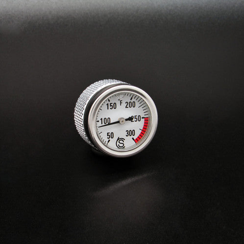 Super Corse Temperature Gauge Oil Fill Cap - Triumph Classics