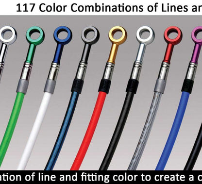 Spiegler Premium Stainless Steel Line Kits - Any Colors