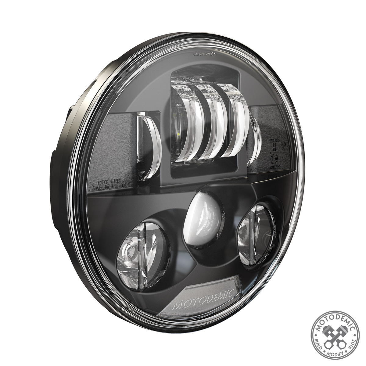 Motodemic LED Headlight Upgrade - Triumph Scrambler 1200 XE / XC