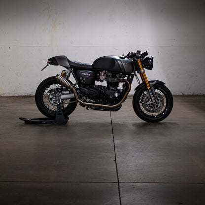 Hattech Renstall Moto High Exhaust - Triumph Thruxton R / RS, Speed Twin 1200