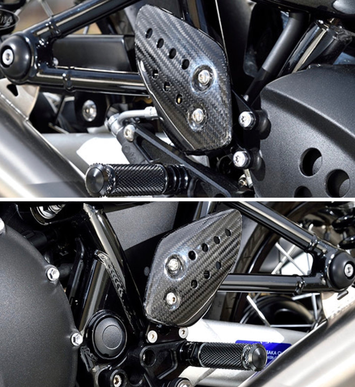 Triumph Thruxton TFC Heel Guards