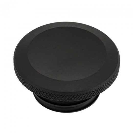 Motone Jetson Dished Low Profile Gas Cap - Black - Triumph Classics