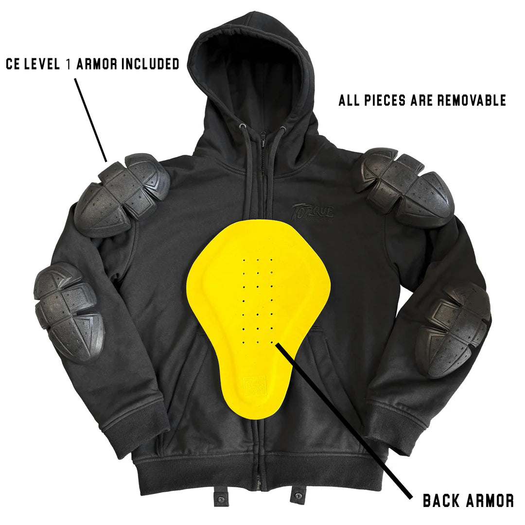 Torque Armored Riding Hoodie