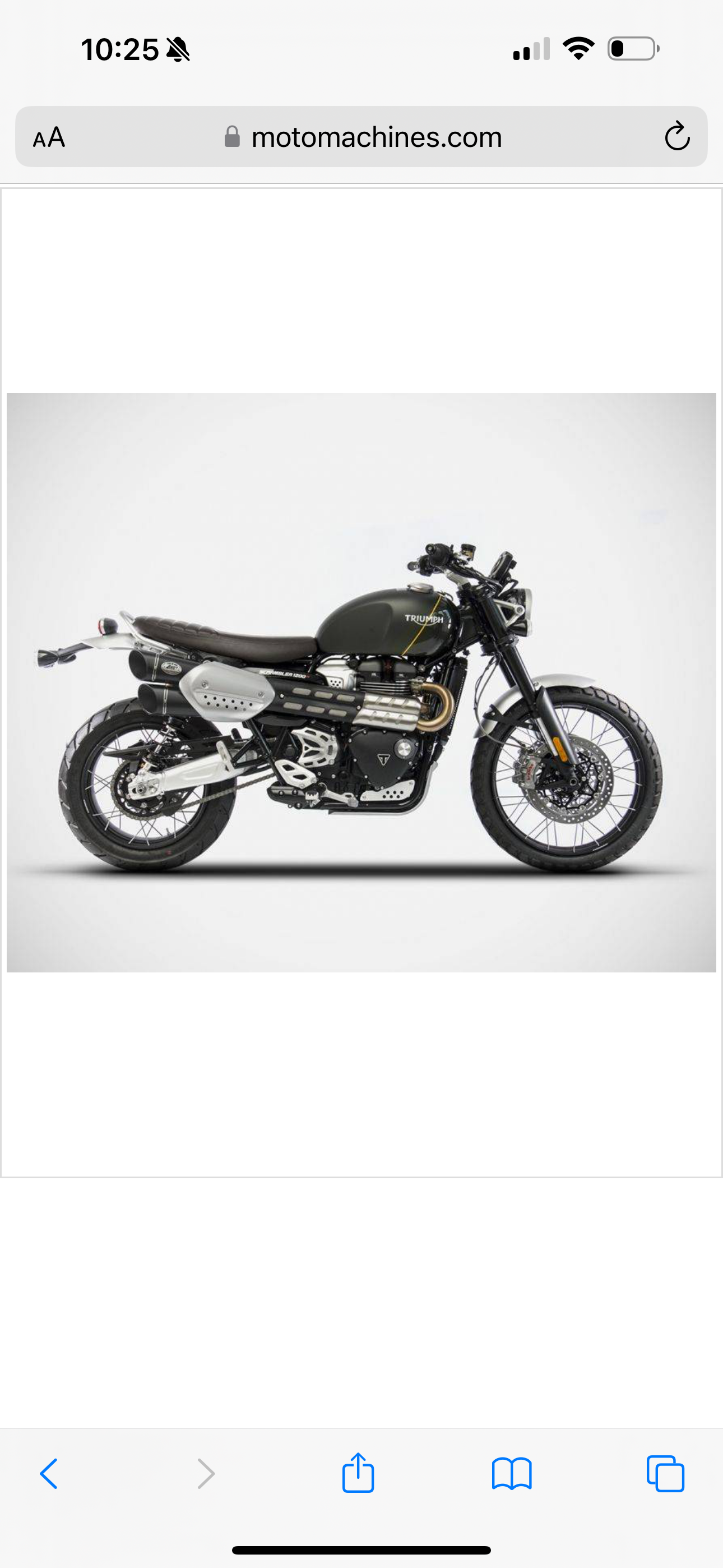 Zard Triumph Scrambler 1200 XE / XC Slip Ons - 2019-2020