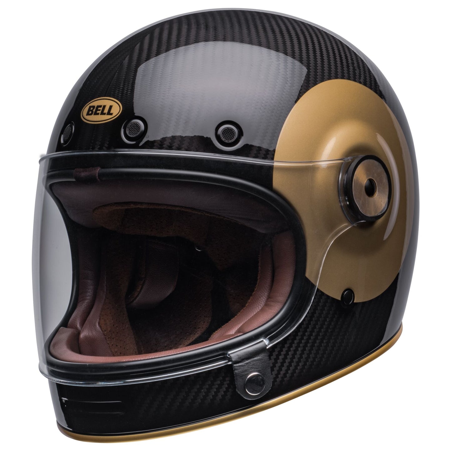 Bell Bullitt Carbon Fiber Helmet - Black / Gold TT