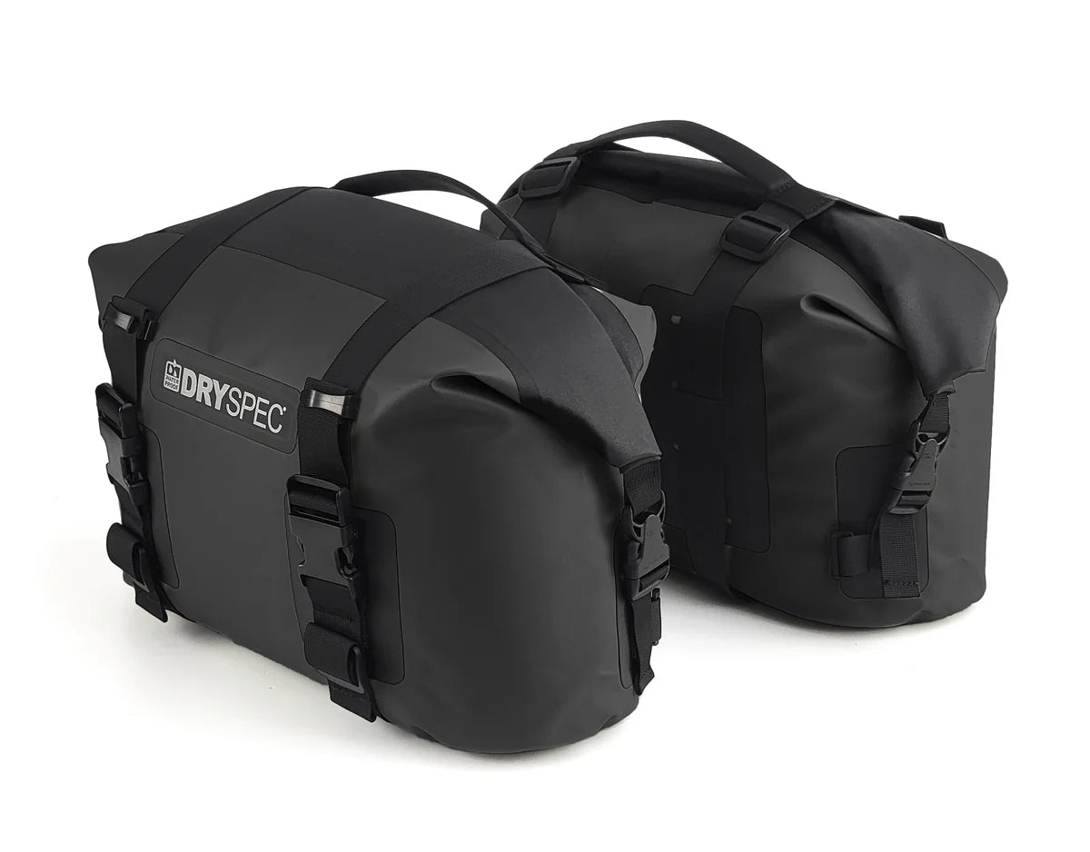 DRYSPEC D20 20L RIGID CORE DRY SADDLEBAGS 3.0 - Pair