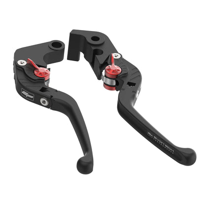 Evotech Performance Folding Adjustable Levers - Triumph Thruxton R / RS, Speed Twin 1200