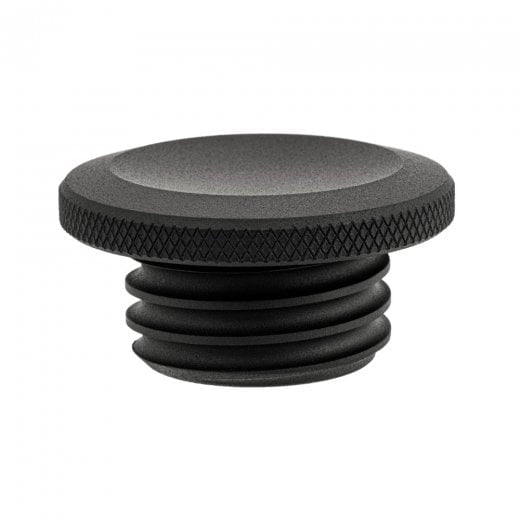 Motone Jetson Dished Low Profile Gas Cap - Black - Triumph Classics