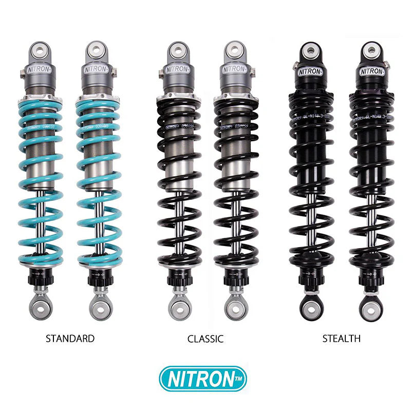 Nitron NTR R1 Twin Shocks - Harley Davidson Sportster 1983-2022