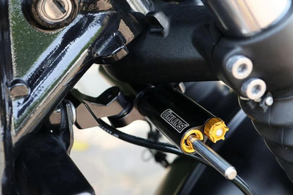Bella Garage Ohlins Steering Damper Kit - Triumph Bobber / Speedmaster with 47MM Forks