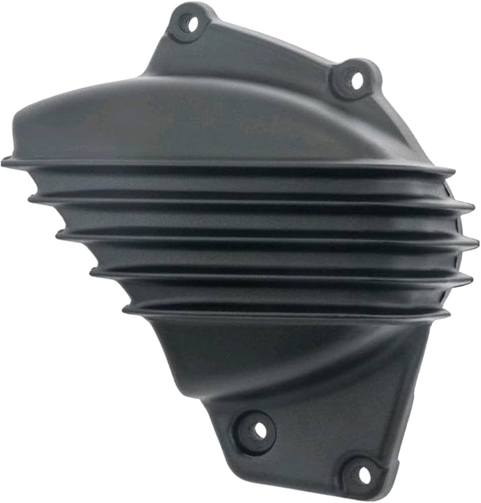 Motone Streamliner Sprocket Cover - Wrinkle Black