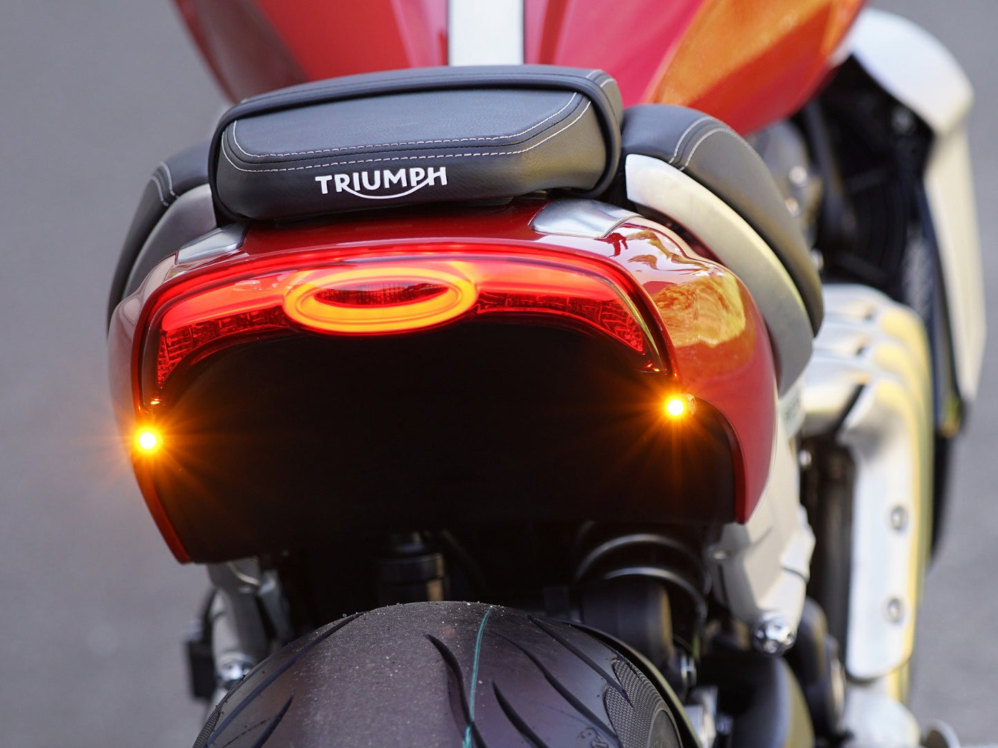 Wunderkind Rear LED 3:1 Turn Signals - Triumph Rocket