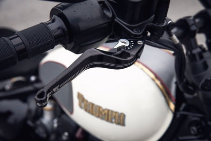 Wunderkind Custom Adjustable Brake and Clutch Levers - Triumph Thruxton R / RS, Speed Twin 1200