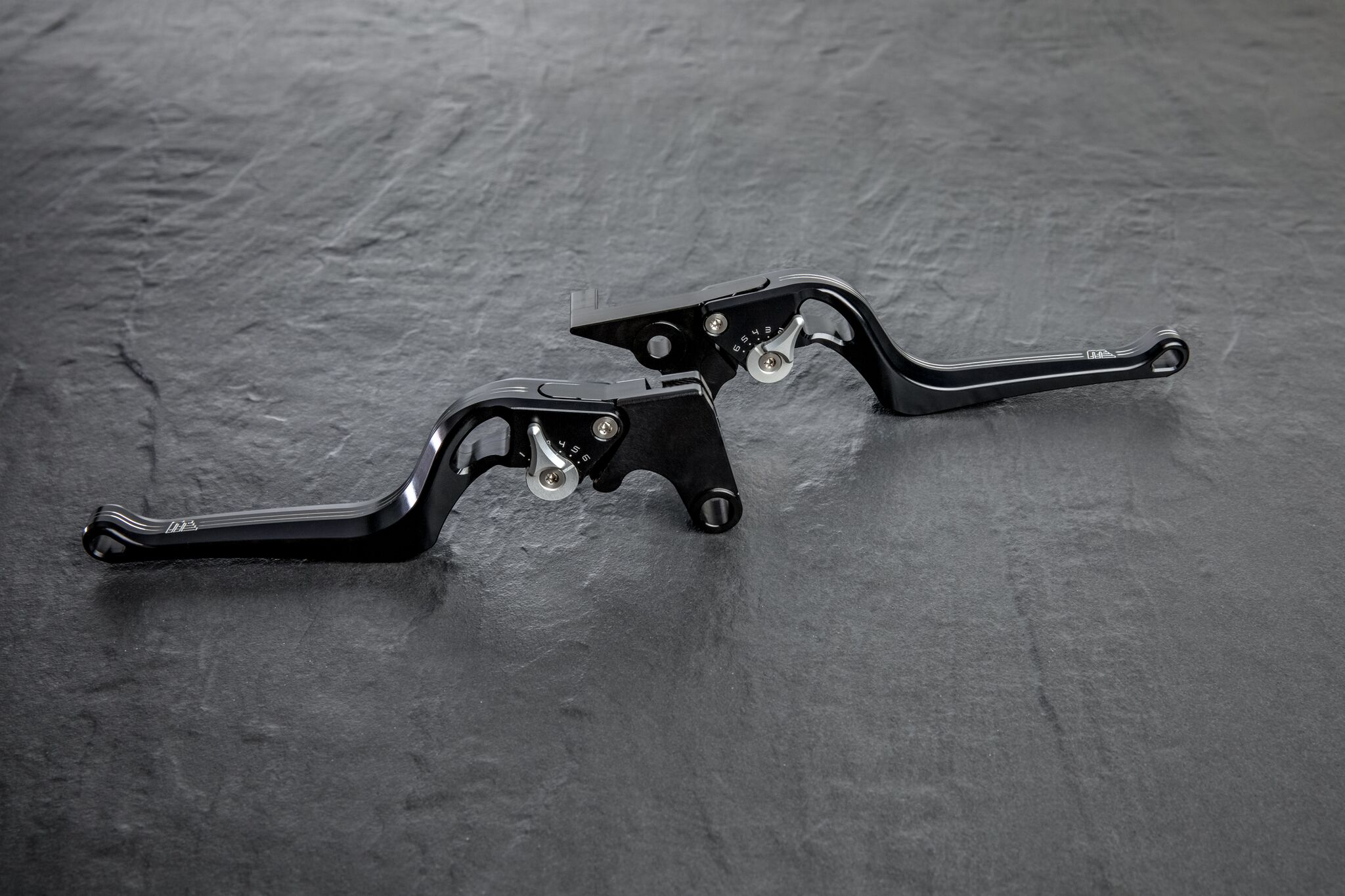 Wunderkind Custom Adjustable Brake and Clutch Levers - Triumph Bobber ...