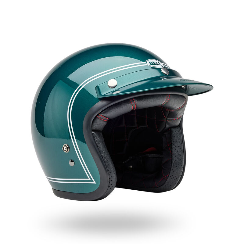 Bell Custom 500 Helmet - Steve McQueen Riverside Metallic Green