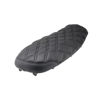 Motone The Mamba Seat - Low Profile Diamond Stitch Seat - Black