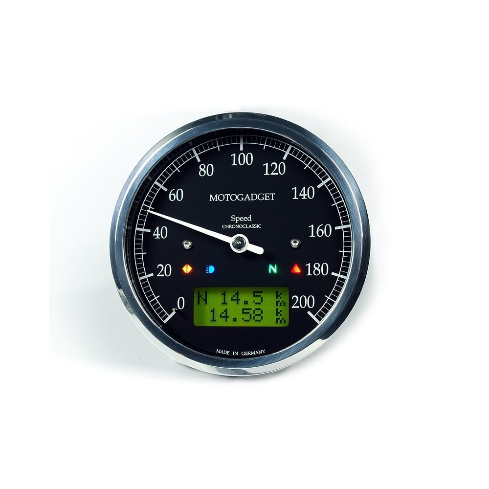 motogadget motoscope chronoclassic tachometer / speedometer