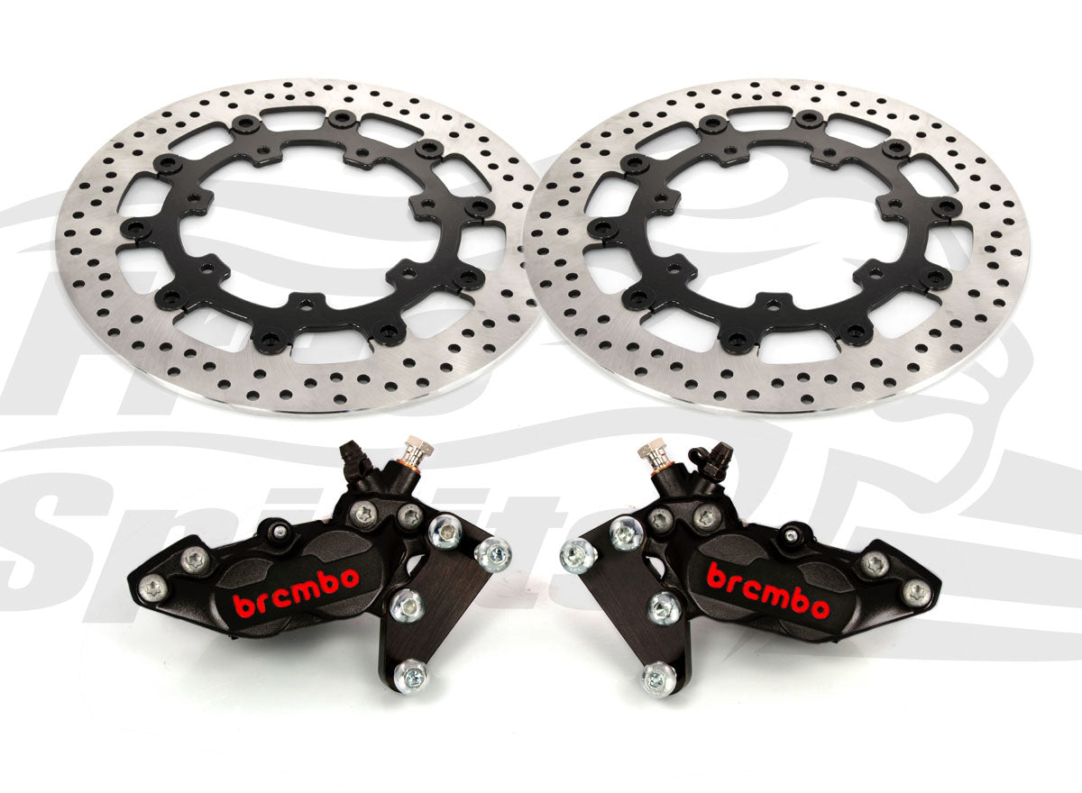 Free Spirits Brembo Brake Upgrade with Floating Rotors - 2012+ Harley Davidson Touring Models