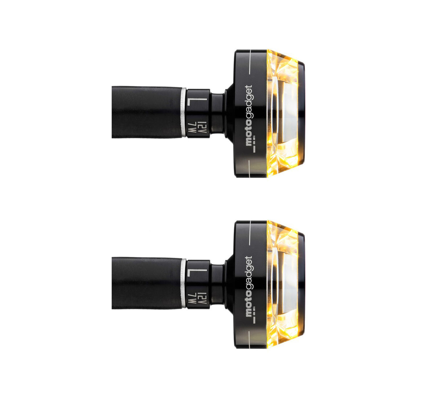 motogadget m.blaze disc LED bar end turn signals - pair