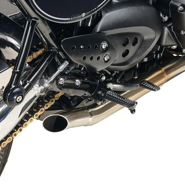 British Customs Slash Cut Tips - Thruxton 1200 R /RS Speed Twin 1200