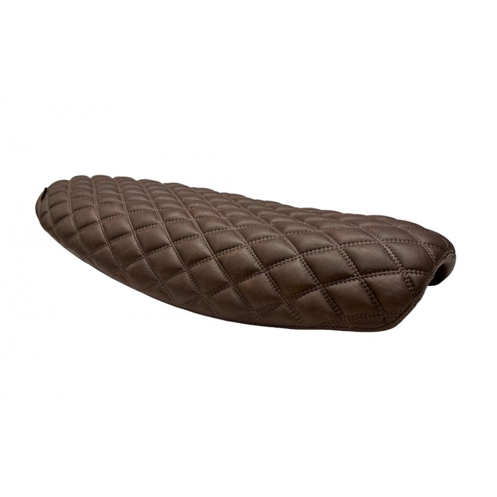 Motone The Blackadder - Low Profile Skinny Diamond Stitch Seat - Tobacco Brown