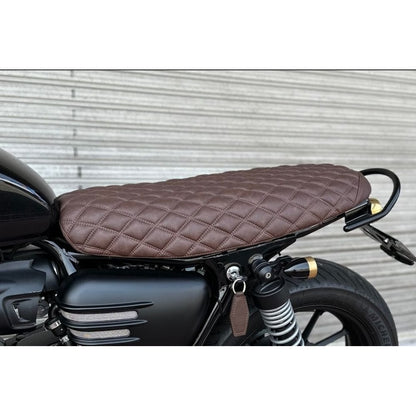 Motone The Blackadder - Low Profile Skinny Diamond Stitch Seat - Tobacco Brown