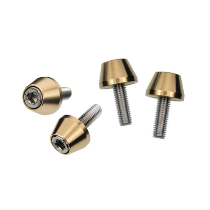 Motone Brass Shock Bolt Dress Up Kit - Triumph Classics