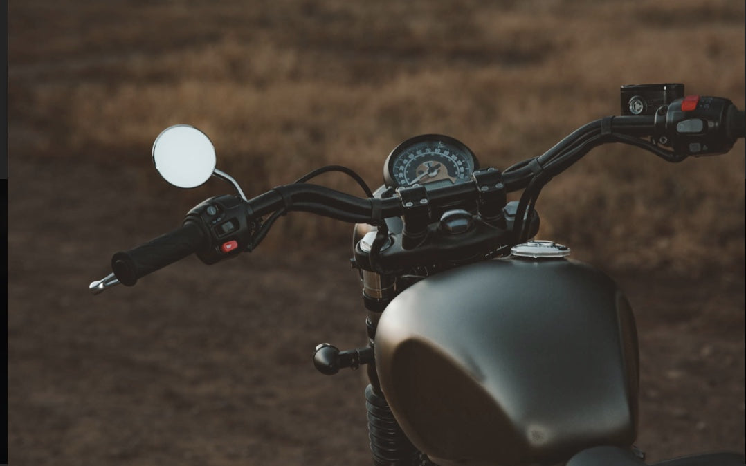 British Customs Handlebar Risers / Clamps