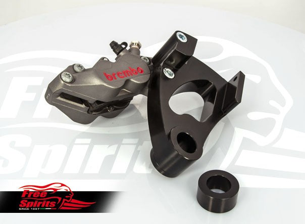 Free Spirits Rear Brake Caliper 4 Piston kit for Harley Davidson XG Street 500 750 2014-15