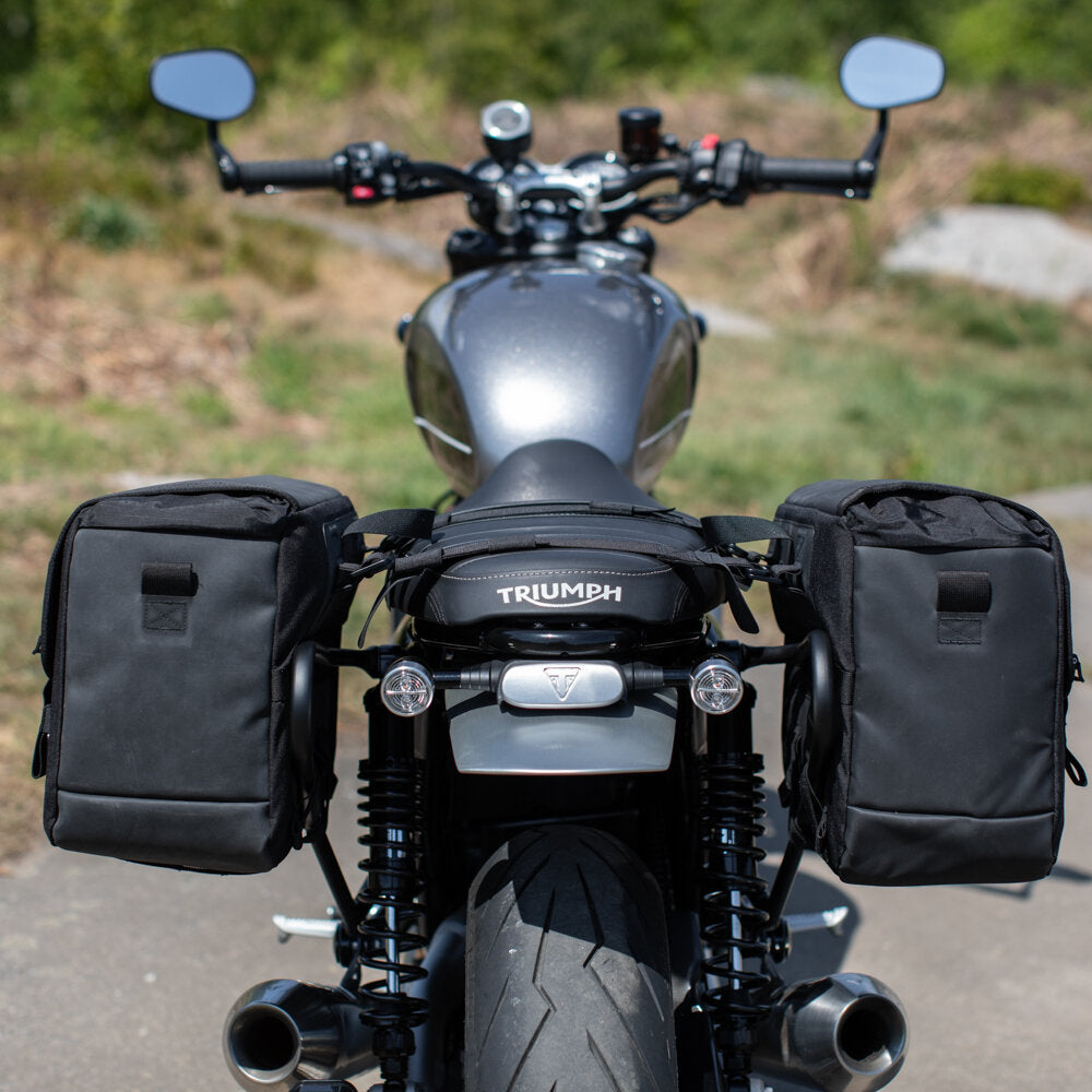 Kriega Duo Saddlebag Combo for 2016+ Triumph Classics