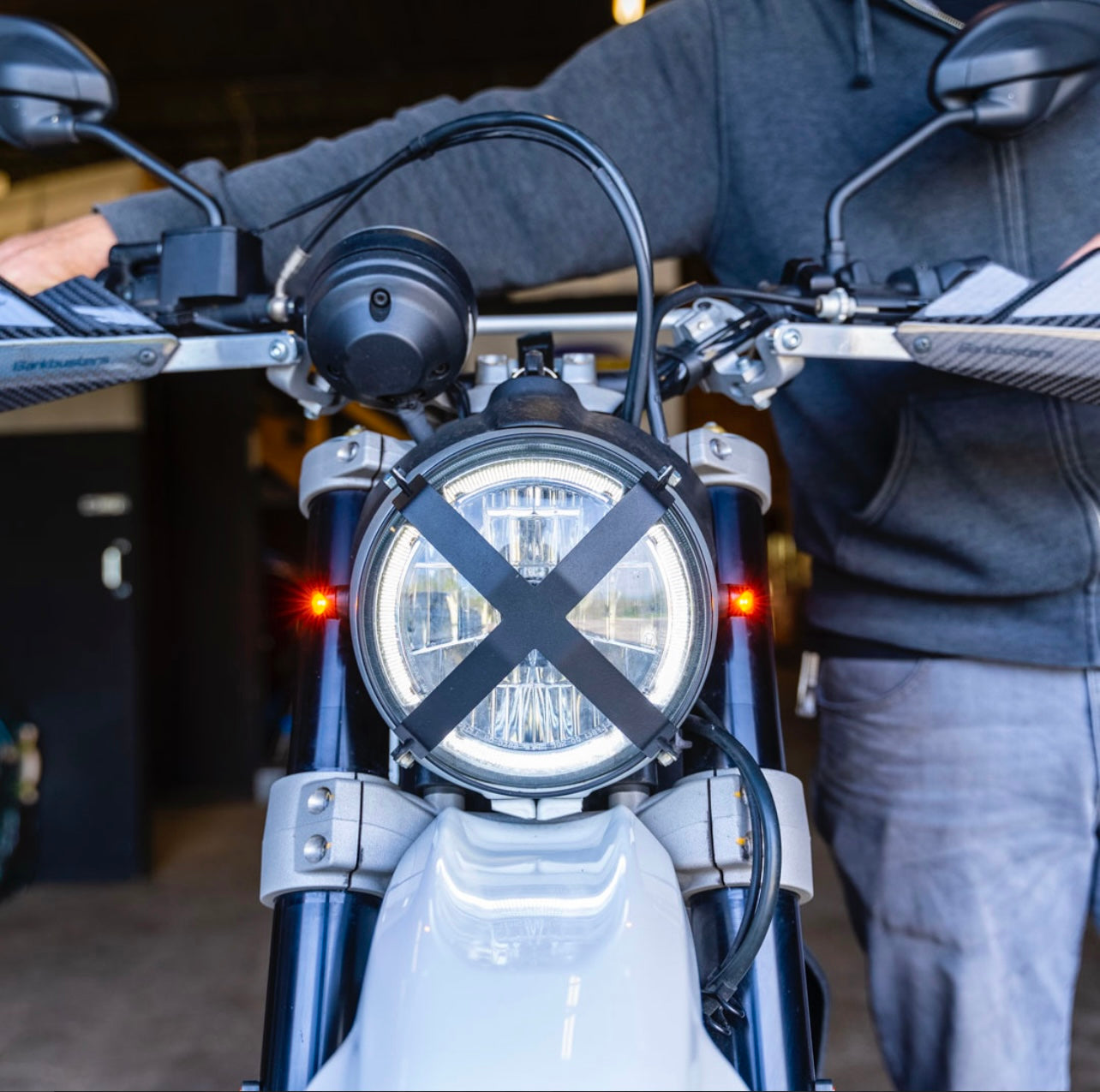 Analog Motor Goods LED Signal Pod Turn Signals - Ducati Scrambler