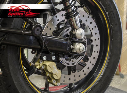 Free Spirits Brembo Rear Brake Upgrade with Rotor - Street Cup, Street Twin