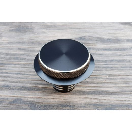 Motone BMW Airhead Billet Gas Cap - Black