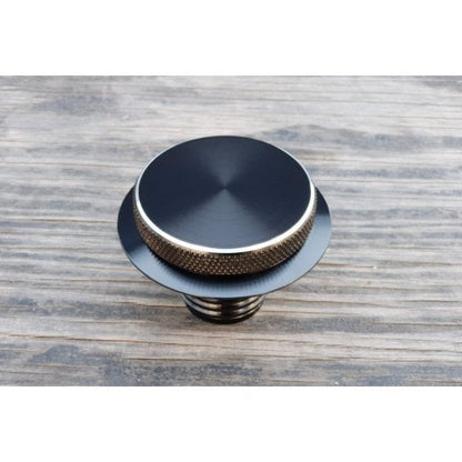 Motone BMW Airhead Billet Gas Cap - Black