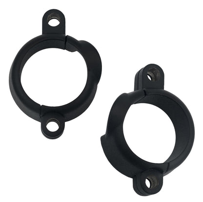 Motone Stealth Exhaust Clamps - LC - Black