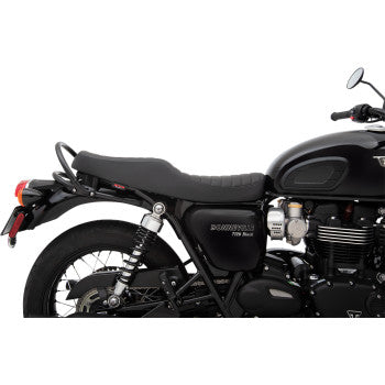 Z1R Retro Style Seat - Black - 2016+ Triumph Bonneville T100, T120, Street Twin, Street Scrambler